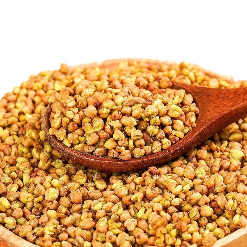 Yellow Tartary Buckwheat Tea Huang Ku Qiao 500g Roasted Whole Grain Herbal Tea with Rich Malty Aroma - Image 2
