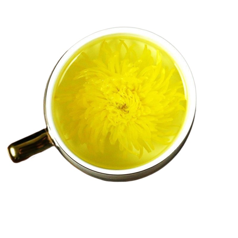 Golden Silk Chrysanthemum Tea Jin Si Huang Ju Large Blooms Loose Herbal Flowers 1000g - Image 4