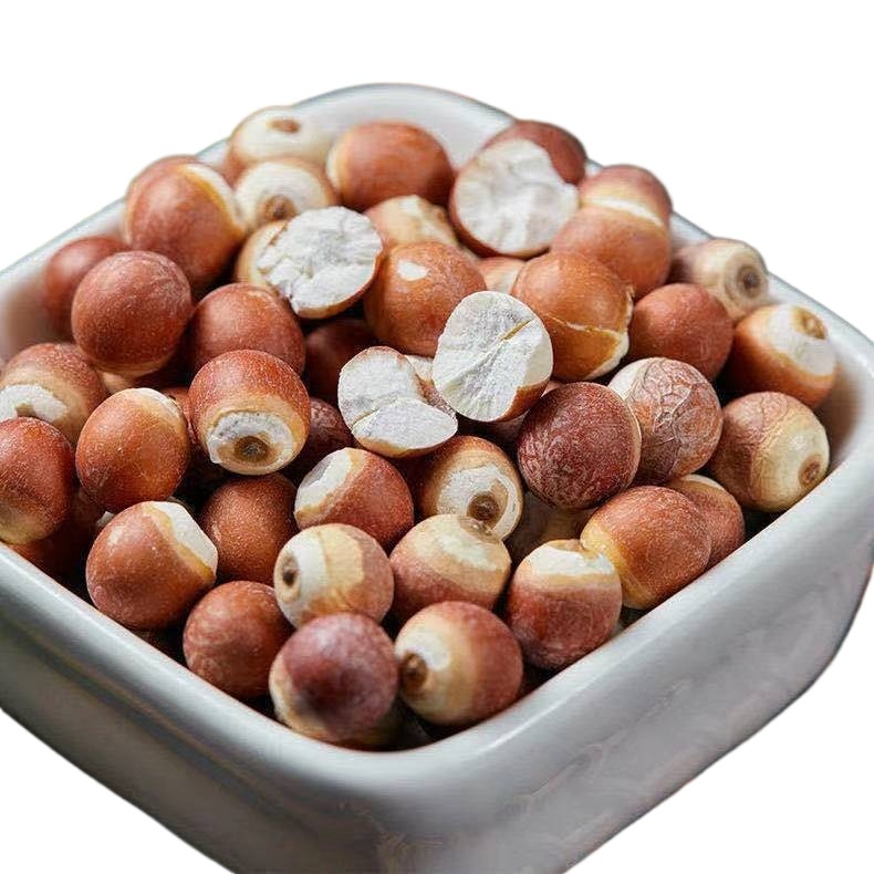 Dried Euryale Seed Qian Shi 500g Red Skin Chicken Head Seed Whole Herb for Soup and Congee - Image 2