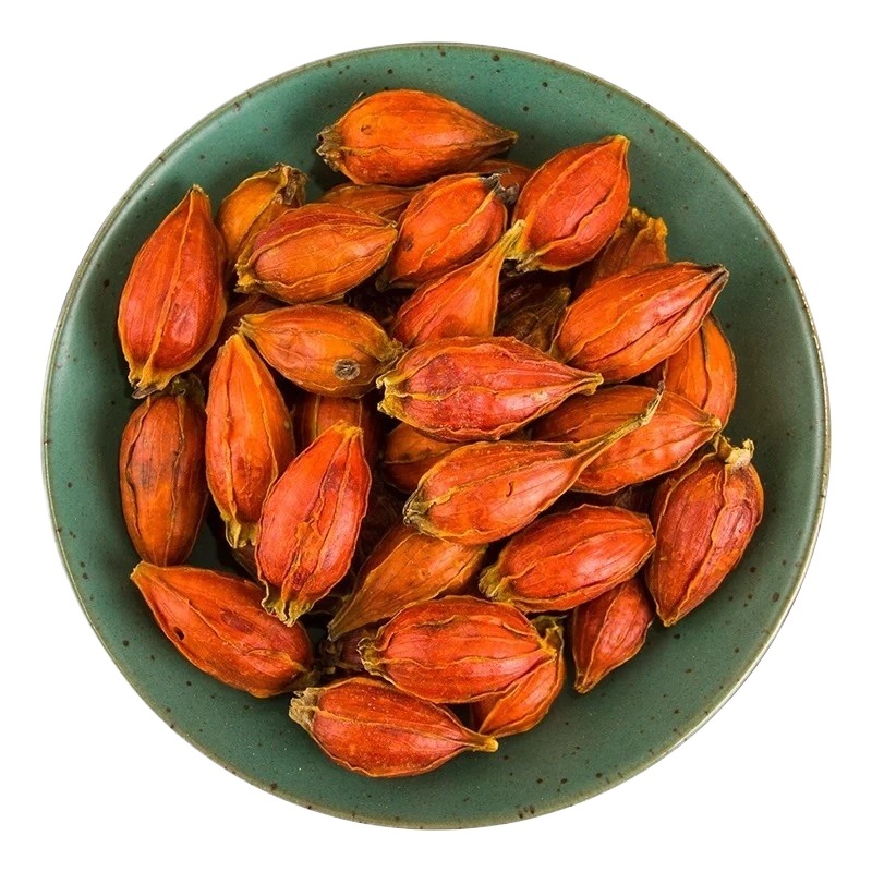 Dried Gardenia Fruit Zhi Zi 500g Whole Red Gardenia Jasminoides for TCM Decoction and Herbal Tea - Image 4