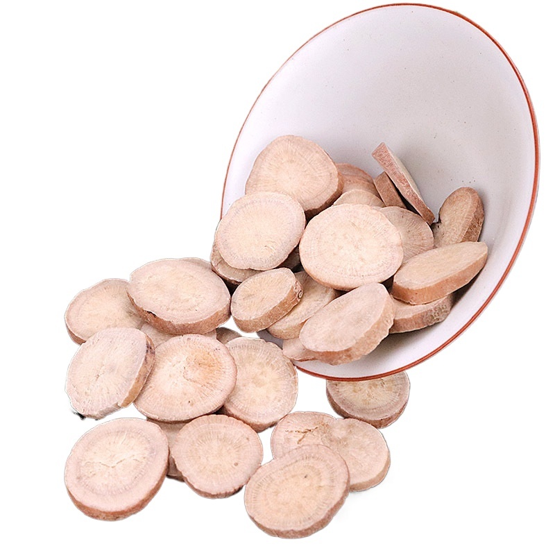 White Peony Root Slices Bai Shao 500g Dried Paeonia lactiflora Decoction Herb - Image 2