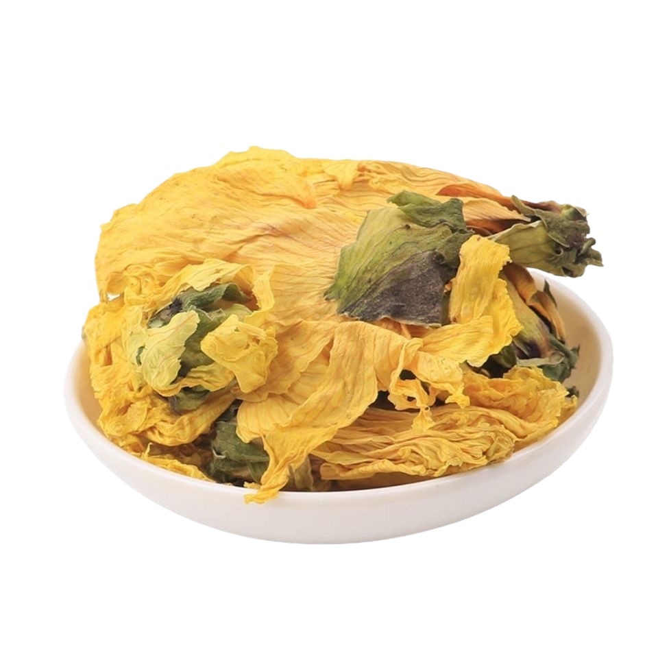 Abelmoschus Flower Huang Shu Kui Hua Dried Herbal Tea 500g Sulfur-Free Dried Blooms for Daily Infusion - Image 5