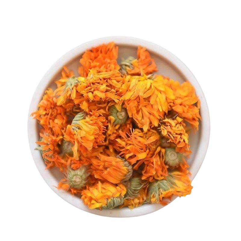 Calendula Flower Tea Jin Zhan Hua Dried Herbal Tea 500g Sliced Petals for Daily Infusions - Image 4