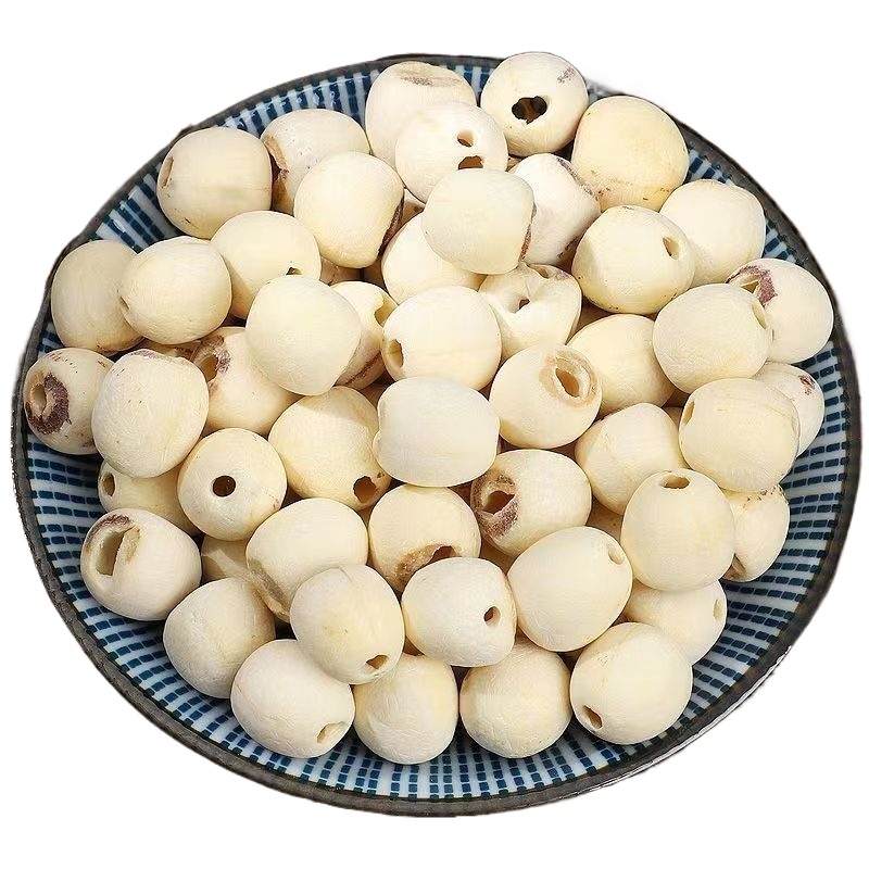 White Lotus Seeds Bai Lian Zi 500g Coreless Dried Nelumbo nucifera Seeds for Soup Congee and Herbal Tea - Image 3