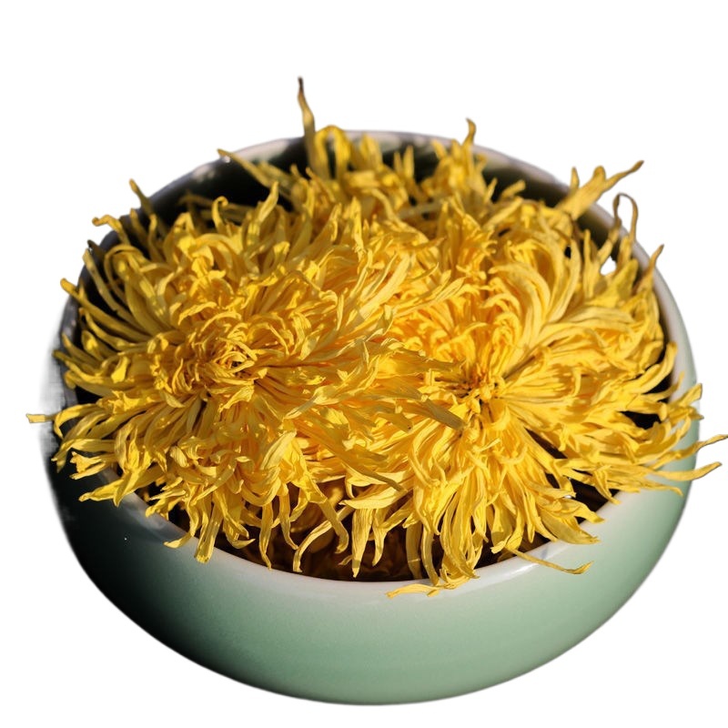 Golden Silk Chrysanthemum Tea Jin Si Huang Ju Large Blooms Loose Herbal Flowers 1000g - Image 5