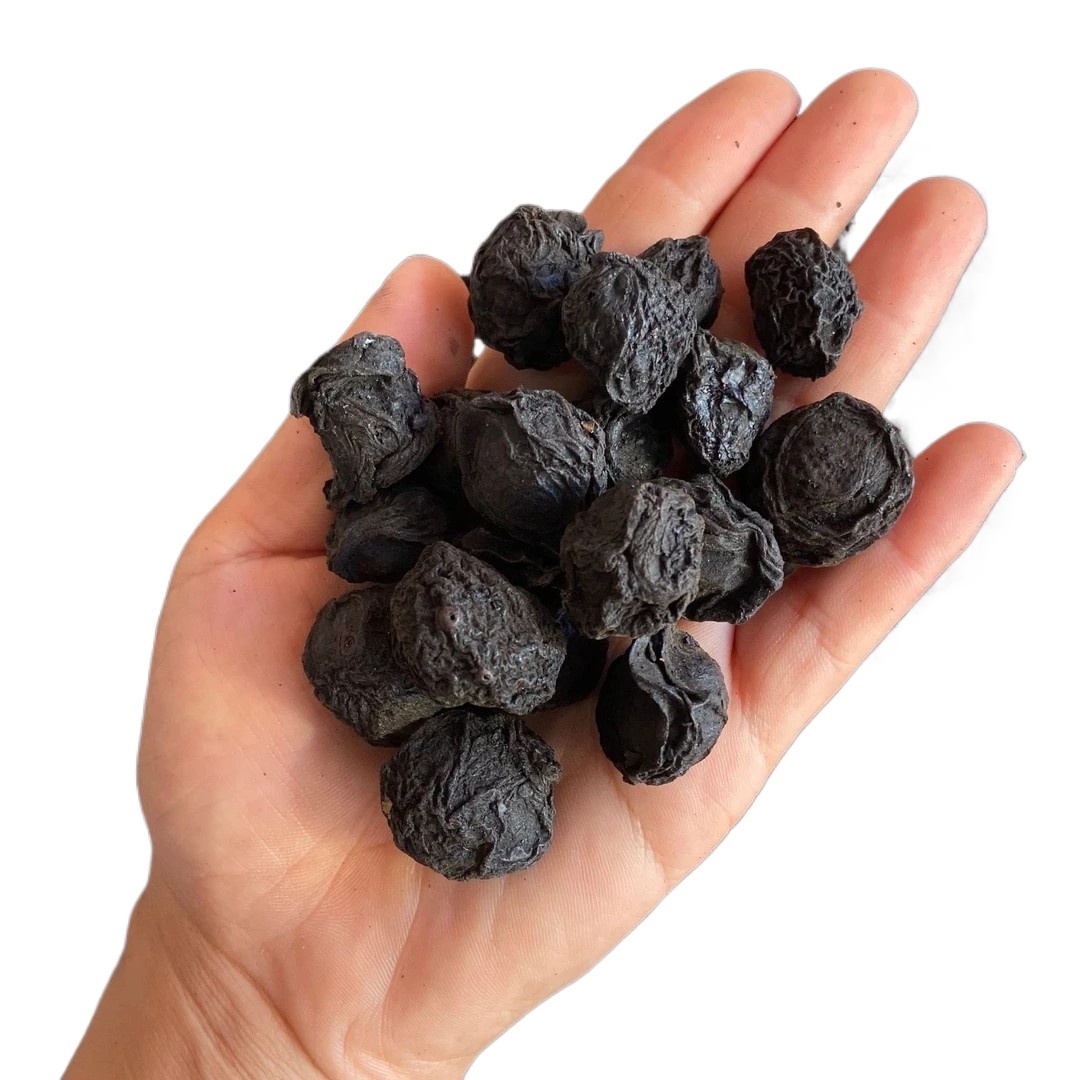 Dried Wu Mei Dark Plum 500g Sliced Smoked Plum for Suan Mei Tang Herbal Decoction - Image 2